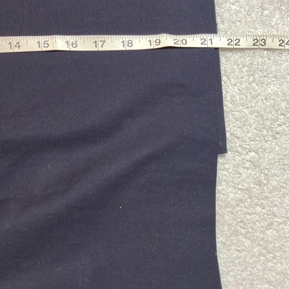 Issey Miyake vintage navy wool wrap skirt - Picture 5 of 6